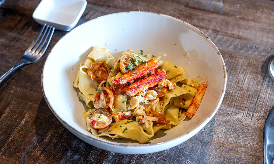 Papardelle de centolla - Make Make Restaurant