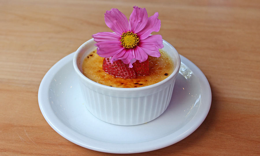 Creme Brulee de Gorgonzola