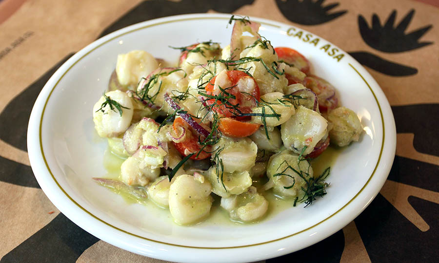 Acompañamiento: Ensalada de maiz mote - Casa Asa - MUT