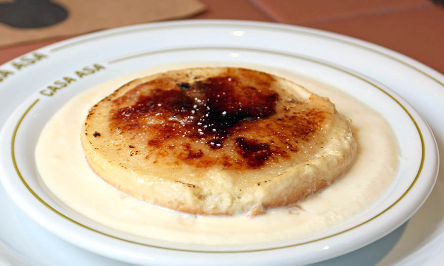 Postre Torreja Asa - Casa Asa - MUT