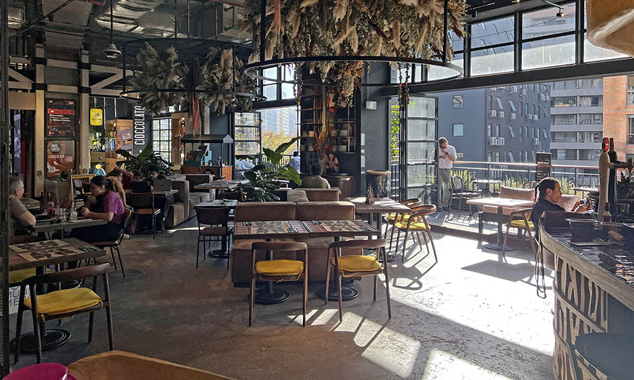 El sal�n interior de Casa Asa en MUT - Casa Asa - MUT