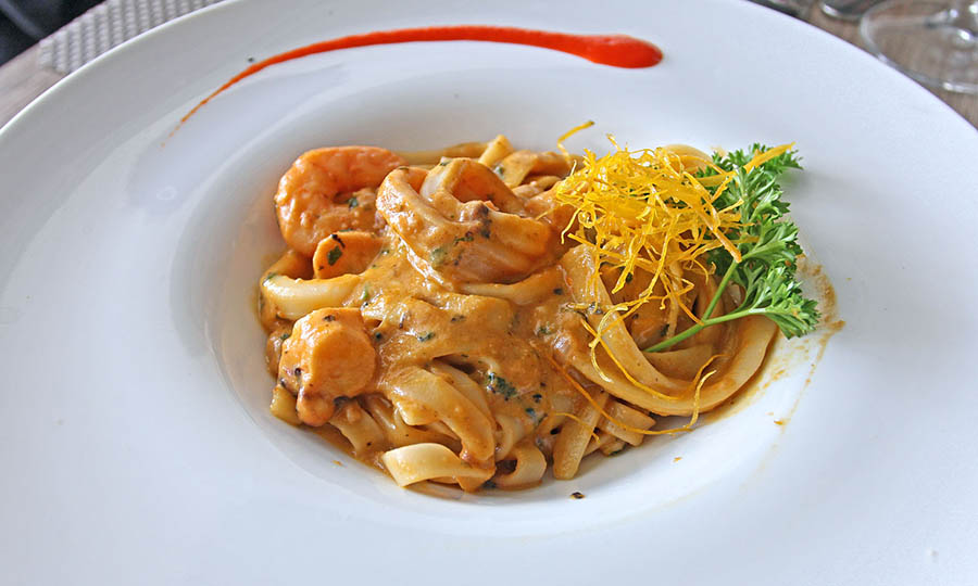 Fettuccini fruto di mare