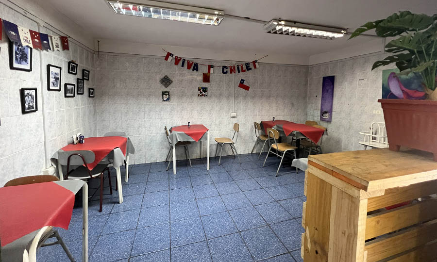El interior del restaurante Valpara�so Puerto en Los Andes - Valpara�so Puerto en Los Andes