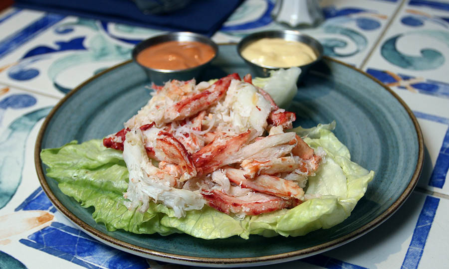 Centolla fresca de verdad