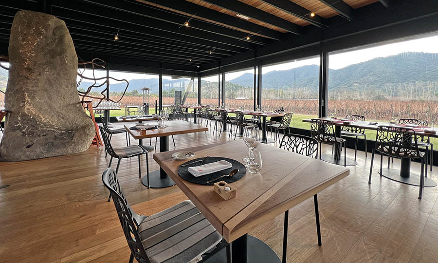 El sal�n comedor del Restaurante Pavilion de VIK