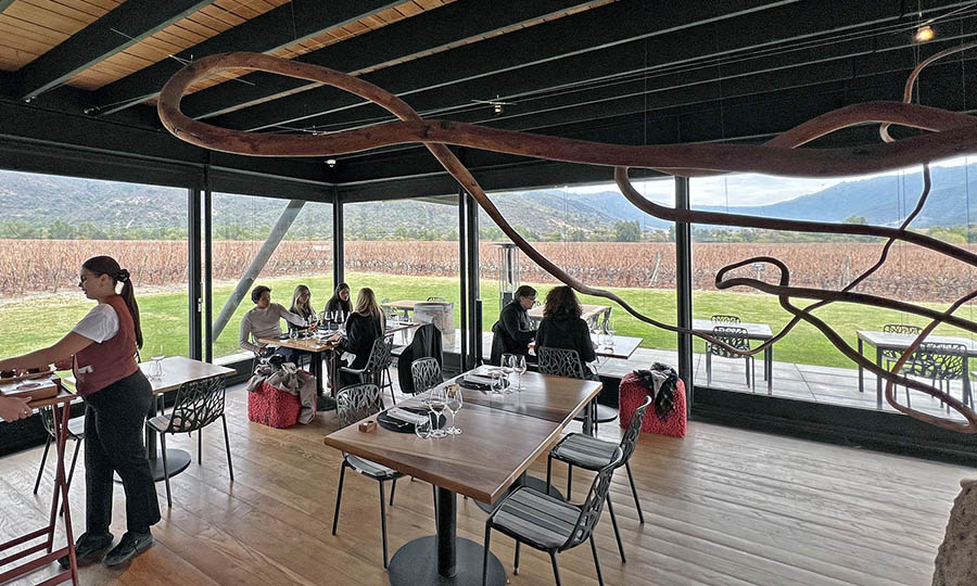 El sal�n comedor del Restaurante Pavilion de VIK