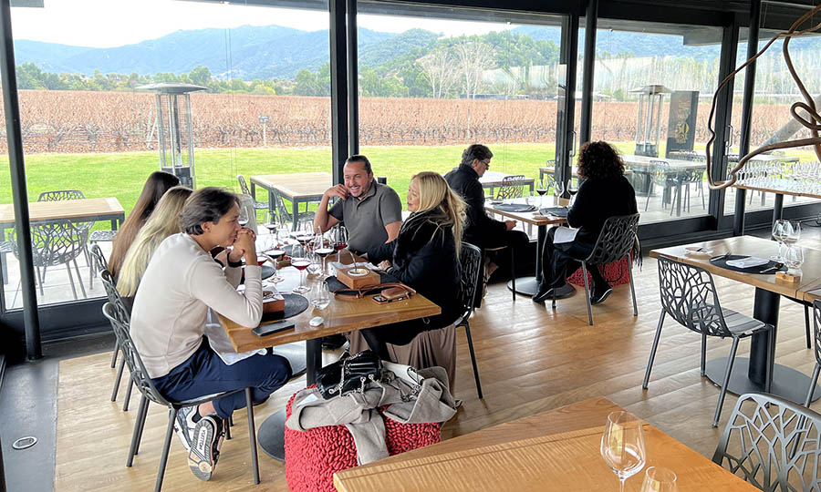 El sal�n comedor del Restaurante Pavilion de VIK