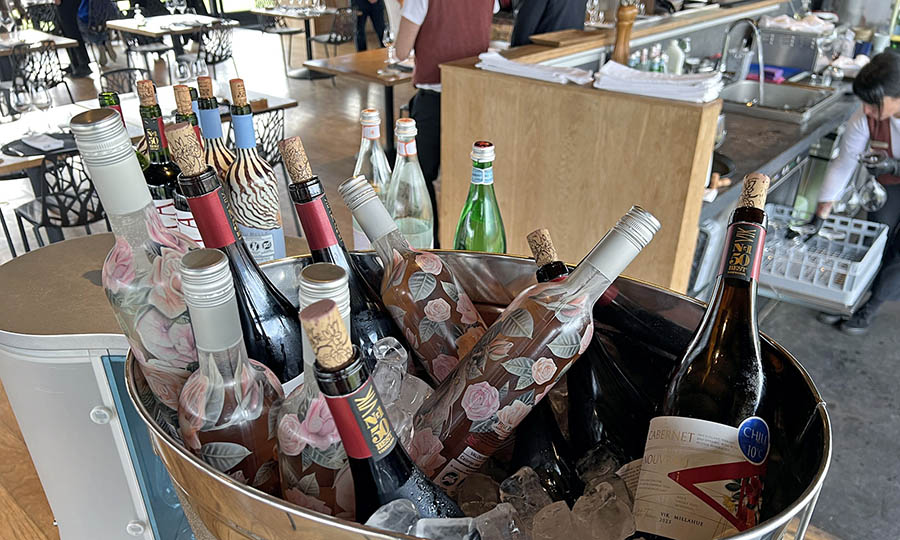 Arte y detalles en el Restaurante Pavilion en Viña VIK
