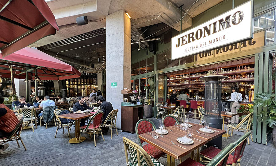 La terraza de Jer�nimo Santiago