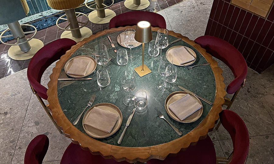 Detalles en el restaurante Jer�nimo - Jeronimo Santiago