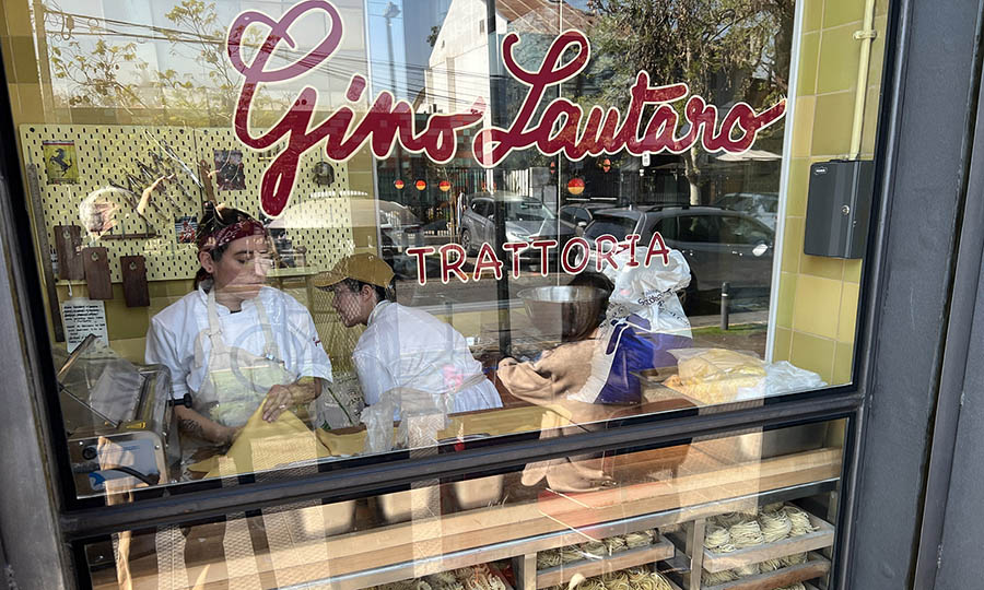 Detalles en el restaurante Gino Lautaro