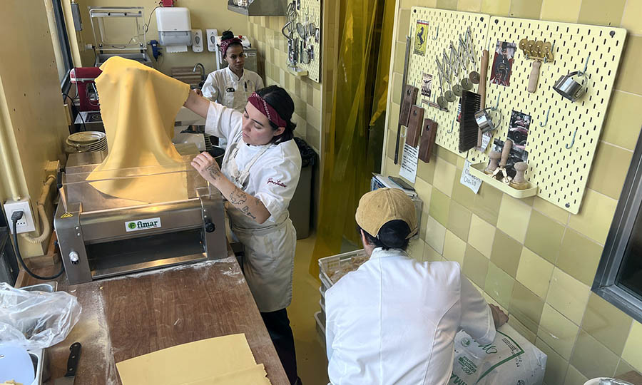 Detalles en el restaurante Gino Lautaro