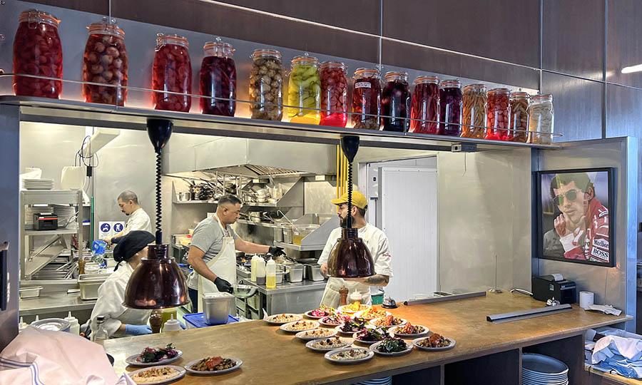 Detalles en el restaurante Gino Lautaro