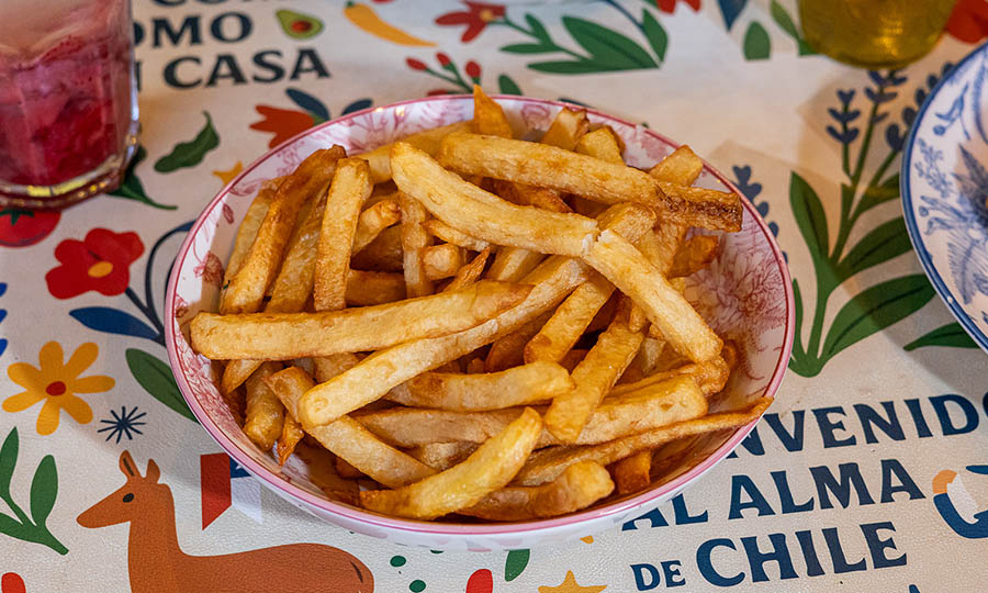 Las papas fritas en El Hoyo, de verdad