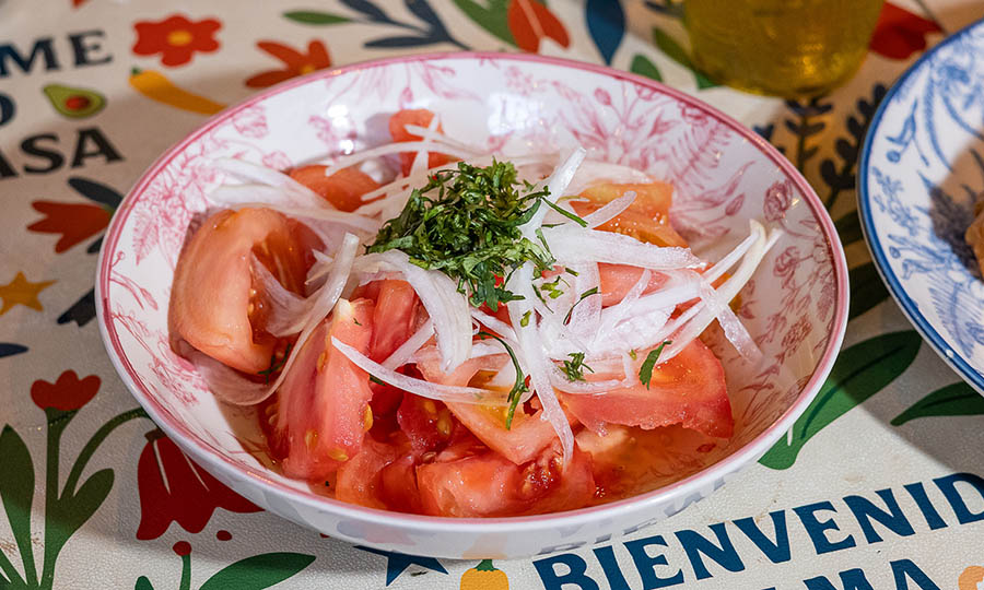 Hogareña ensalada chilena