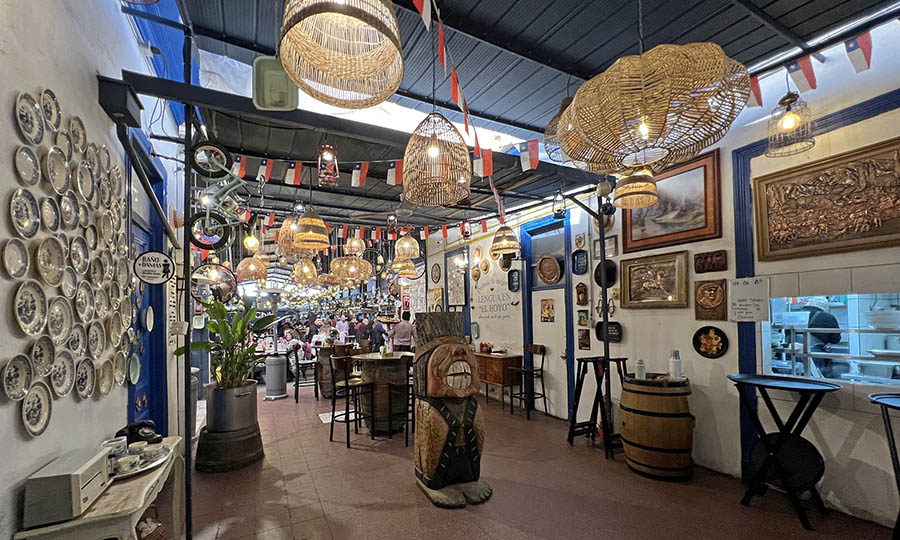 El acceso restaurante El Hoyo