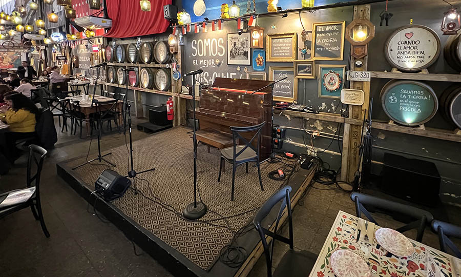 El escenario de El Hoyo Barrio Italia