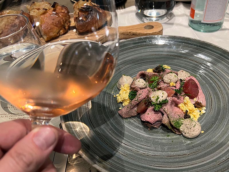 Cena de maridaje Viaggio en Capogrossi - Capogrossi Chile