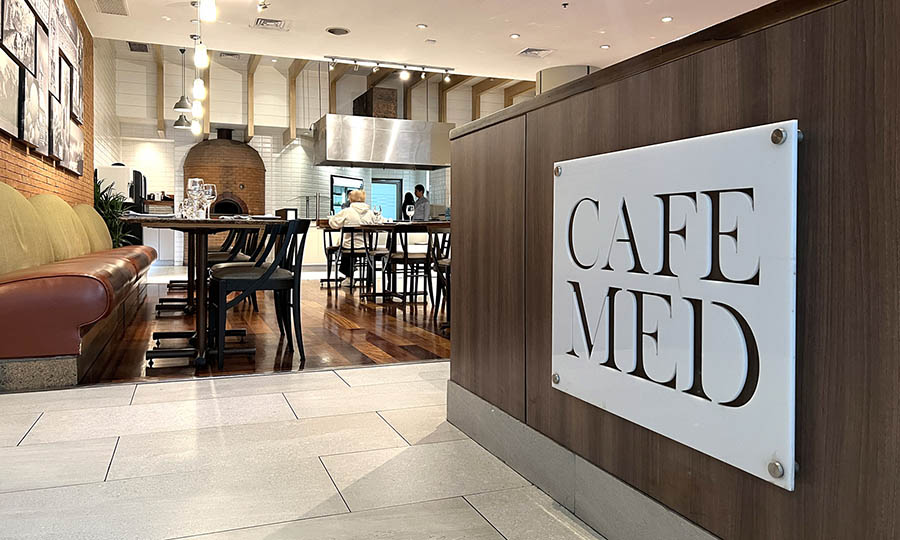 Detalles en Caf� Med del hotel Marriot Santiago - Caf� Med Marriott