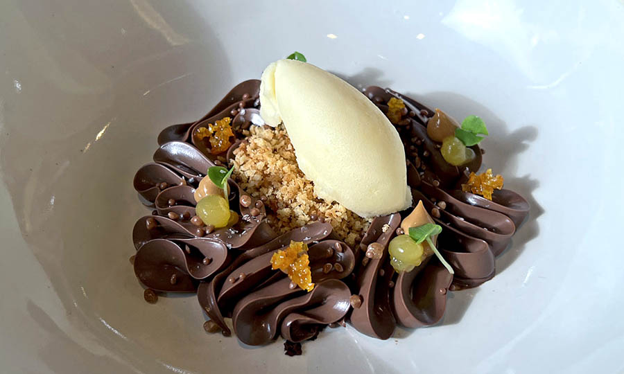 Cremoso de chocolate y naranja - Montenegro