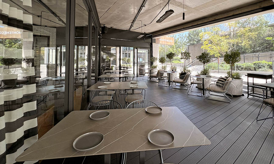 La gran terraza de Montenegro Restaurant - Montenegro