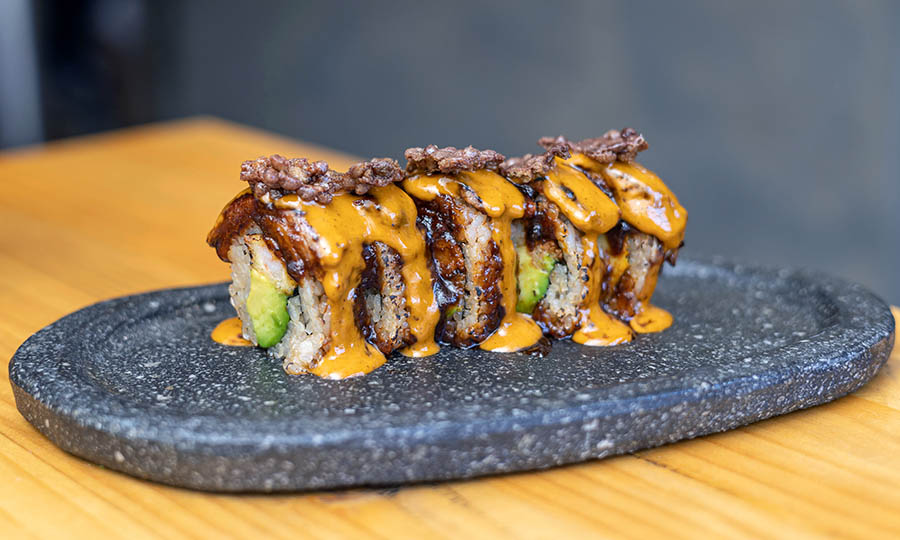 Maki caliente de filete