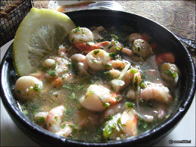 Ceviche de mariscos - Don Gaviota El Roble (Recoleta)