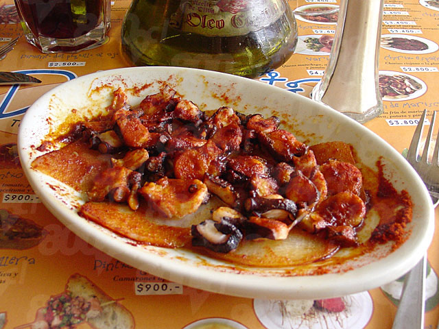 Pulpo a la gallega - De la Ostia