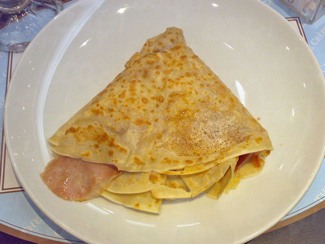 Crepe de jamn serrano - The Crepe Caf