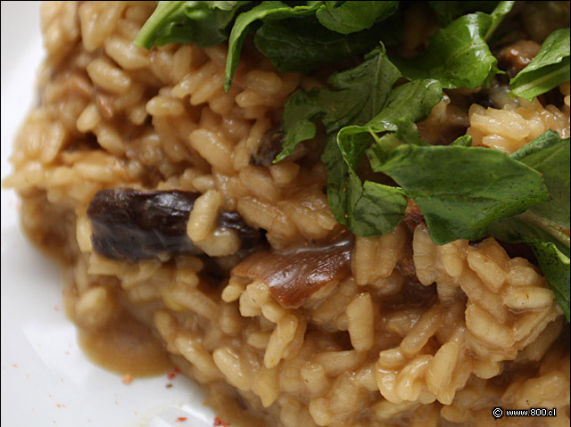 Detalle de Risotto al Champagne