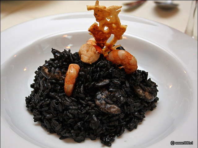 Risotto al Nero Di Sepia