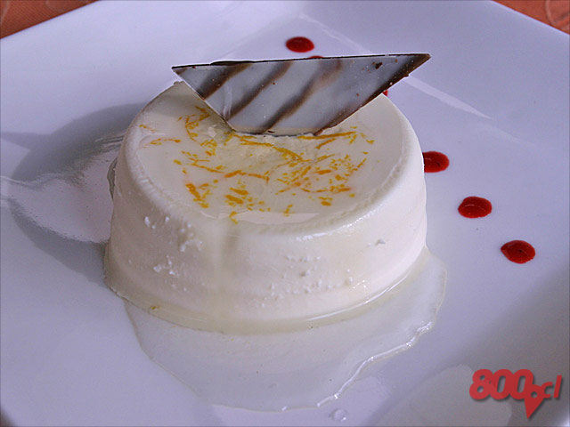 Panna Cotta de Naranjas
