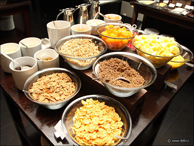 Cereales y Frutas Restaurante de Hotel Senso de Mandarin Oriental, Santiago Fotos de Platos