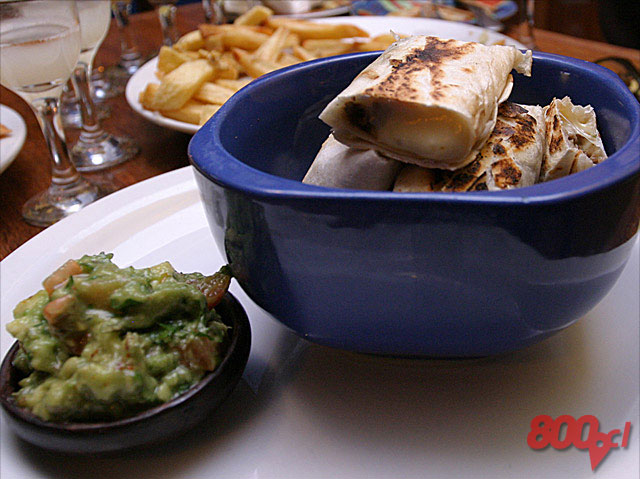 Fajitas de queso