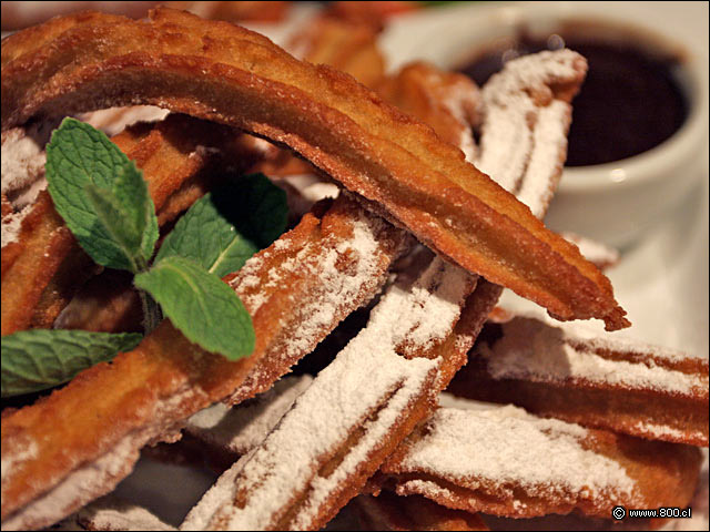 Churros Espaoles con Manjar