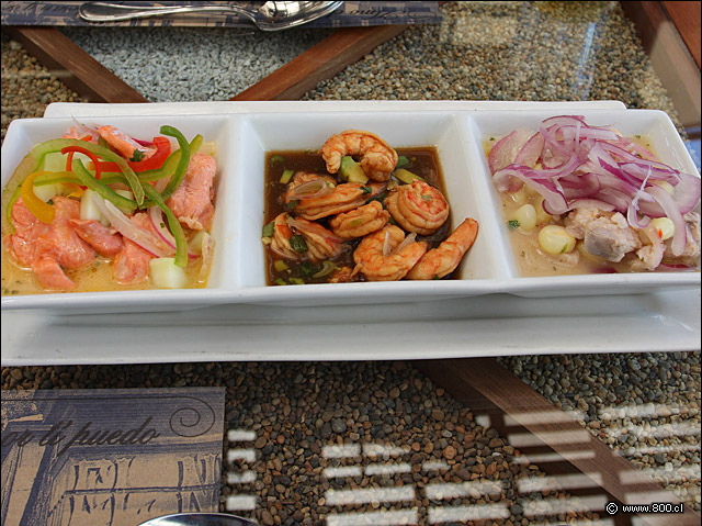 Trilogia de Ceviches