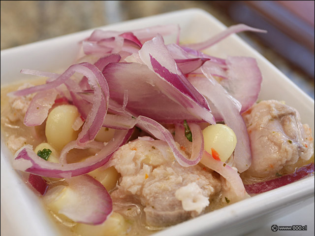 Ceviche de Corvina a la Peruana - La Perla del Pacfico