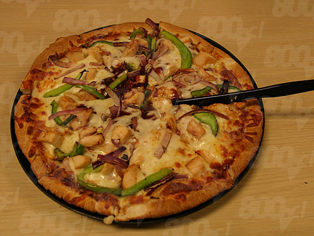 Pizza de pollo - Chuck E. Cheeses (La Dehesa)