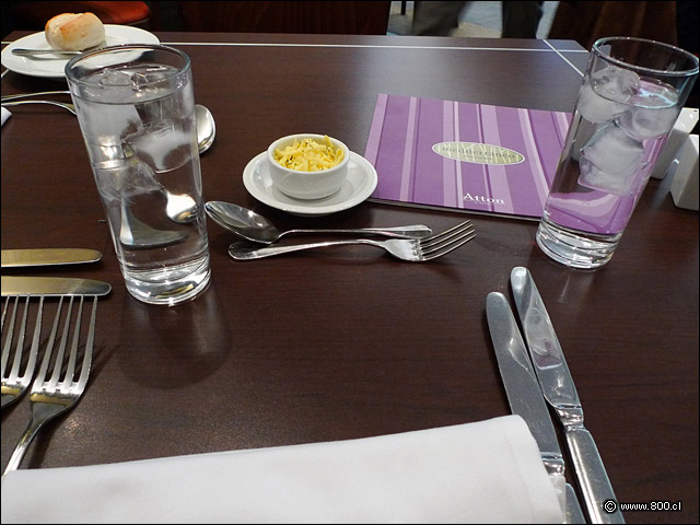 Postura de Mesa - Mediterr�neo (Restaurant del Hotel Atton)