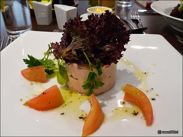 Terrine de at�n - Mediterr�neo (Restaurant del Hotel Atton)