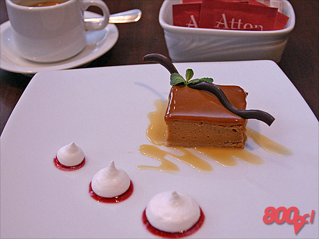 Lingote de damasco - Mediterr�neo (Restaurant del Hotel Atton)