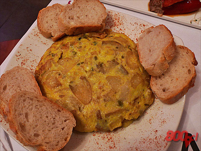 Tortilla de papas - Pata Negra