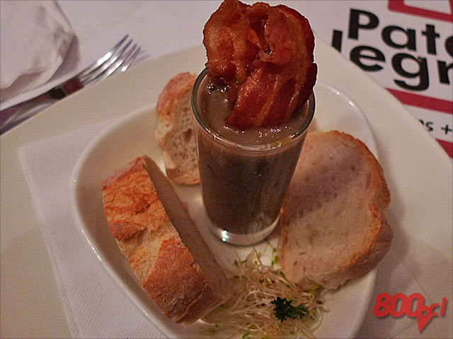 Xupito de lentejas - Pata Negra