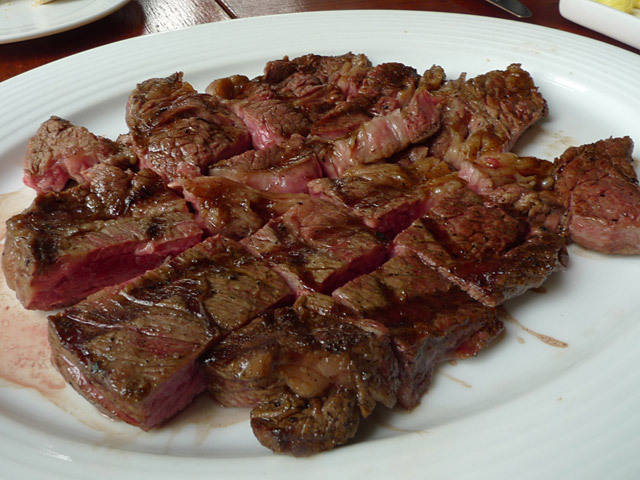 Sobrecostilla grillada para compartir