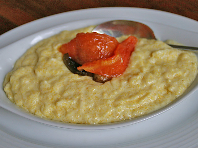 Polenta cremosa - Cuerovaca