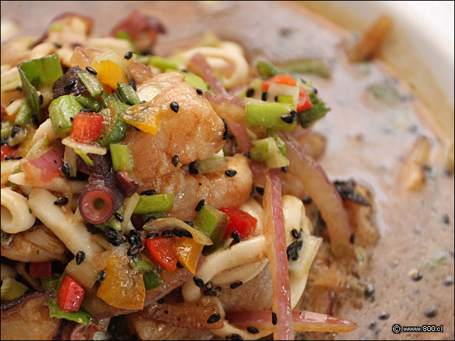 Detalle de Ceviche Nikkei (1) - Tambo (Lastarria)