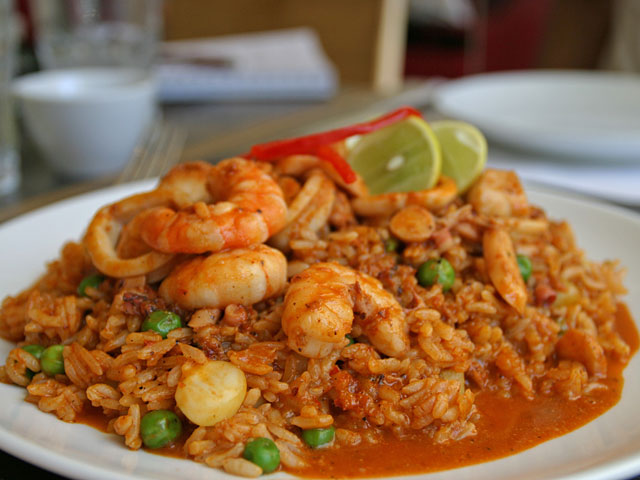 Arroz con mariscos - Tambo (Lastarria)