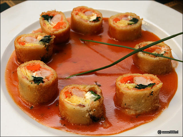 Rollo de Salm�n - Alfresco Peruan�simo (Recoleta)