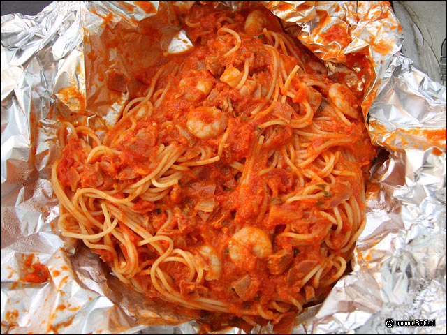 Spaghetti al Cartoccio