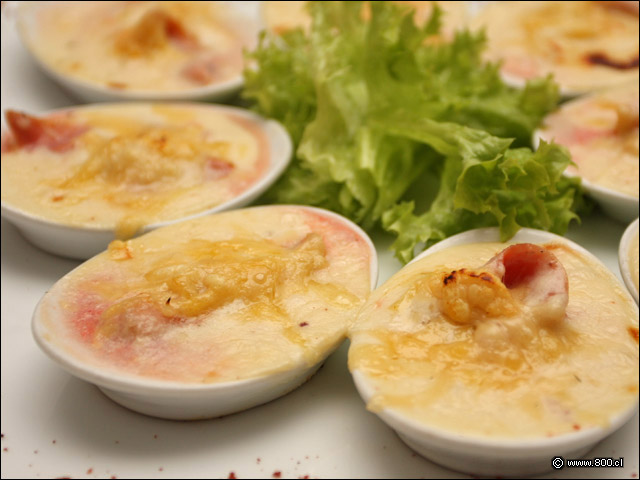 Detalle de Machas a la Parmesana - Do�a In�s